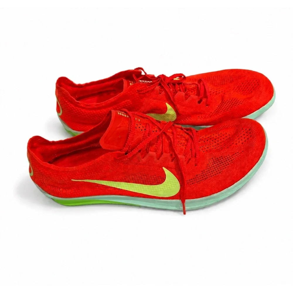 Nike ZoomX Dragonfly 2 Track Field Distance Spikes Bright Crimson M14 106-07
